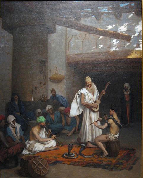 Jean-Leon Gerome The Snake Charmer oil painting image